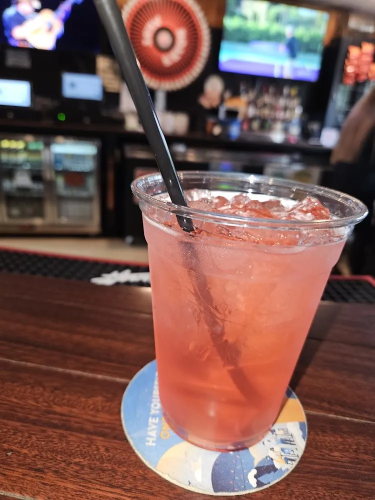 Long Beach Long Island Iced Tea with Cranberry Juice Instead of Cola